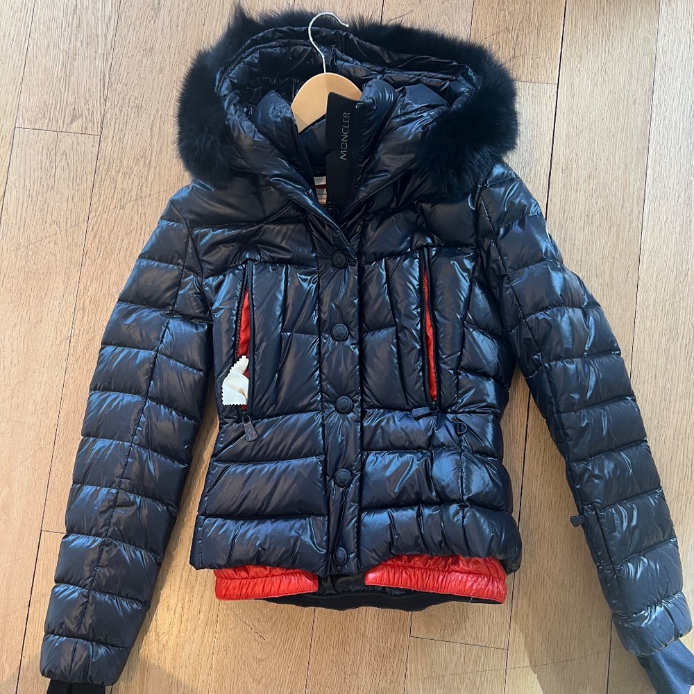 Worn Once - Moncler Grenoble Fur Hood Jacket
